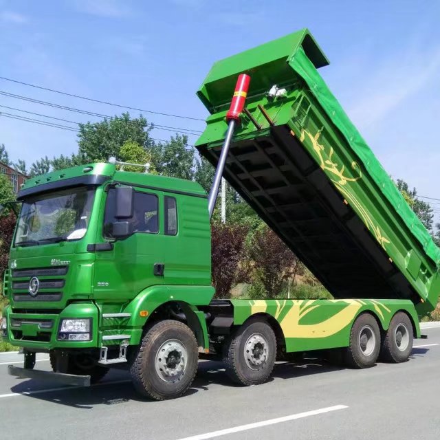 Shacman Used Tractor 10 Wheel Second Hand Shacman Dump Truck 430hp Diesel Used Truck